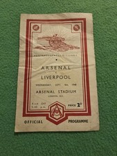 arsenal programmes for sale arsenal programmes for sale WALLASEY