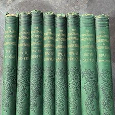 The Illustrated Dictionary Of Gardening 8 Volume Set 1887-1889 Nicholson -London comprar usado  Enviando para Brazil