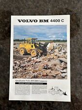 Volvo 4400c compactor for sale  DRIFFIELD
