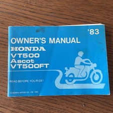 1983 honda vt500 for sale  Seneca