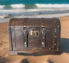 Wooden pirate chest for sale  STANLEY