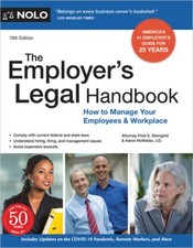 Employers legal handbook for sale  Montgomery