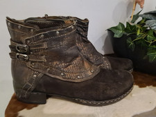 Ital echtleder stiefeletten gebraucht kaufen  Bochum