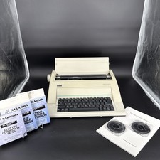 Máquina de escrever eletrônica portátil Nakajima WPT150 com fita e fita corretiva comprar usado  Enviando para Brazil