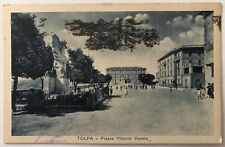 Cartolina tolfa piazza usato  Roma