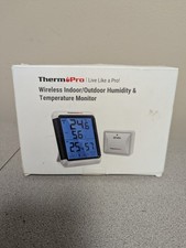 Termômetro ThermoPro interno externo digital higrômetro sem fio temperatura hum comprar usado  Enviando para Brazil