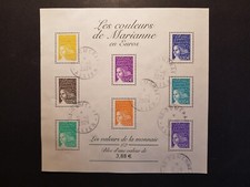 Oblitération postale. feuille d'occasion  Saint-Cyr-sur-Mer