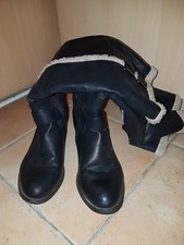 Bottes fourrées noires d'occasion  Saint-André-de-Sangonis