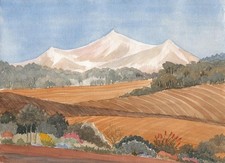 Pintura em aquarela WESTERN AUSTRALIA MOUNTAINS c1970 comprar usado Pintura em aquarela WESTERN AUSTRALIA MOUNTAINS c1970 comprar usado  Enviando para Brazil