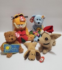 Lote Vintage De 5 Pelúcia, TY, Blossom Garfield McD Bones + Taco Bell Chihuahua Dog comprar usado Lote Vintage De 5 Pelúcia, TY, Blossom Garfield McD Bones + Taco Bell Chihuahua Dog comprar usado  Enviando para Brazil