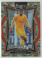 2024-25 PANINI SELECT FIFA KAUA SANTOS CAMO PRIZM SP /135 ROOKIE RC FRANKFURT comprar usado  Enviando para Brazil