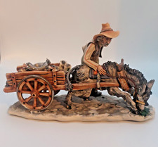 Capodimonte horse cart for sale  WADHURST