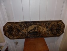 Banner de pano vintage 1912 loja de rádio RCA, usado comprar usado Banner de pano vintage 1912 loja de rádio RCA, usado comprar usado  Enviando para Brazil