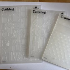 Bundle three cuttlebug for sale  STUDLEY