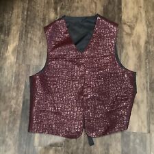 Mens faux maroon for sale  Sarasota