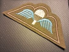 Brevet parachutiste tissu d'occasion  France