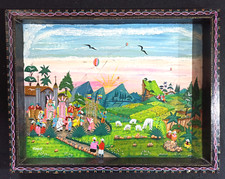 Tableau naïf equateur d'occasion  Valréas