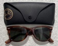 Óculos de sol vintage Ray Ban Bausch & Lomb Wayfarer tartaruga com estojo comprar usado Óculos de sol vintage Ray Ban Bausch & Lomb Wayfarer tartaruga com estojo comprar usado  Enviando para Brazil
