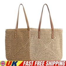 Straw Woven Bags Tight Construction Fashion Gifts for Girls Dating comprar usado  Enviando para Brazil