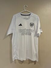 Camisa Jersey Masculina Adulta Arsenal Adidas 23/24 No More Vermelha Branca FA Cup GG comprar usado  Enviando para Brazil