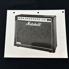 AMPLIFICADOR MARSHALL JCM-800 SERIES - 1984 BROCHURA E ANÚNCIO LISO comprar usado  Enviando para Brazil