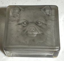 Lalique chien pomeranian d'occasion  Expédié en Belgium