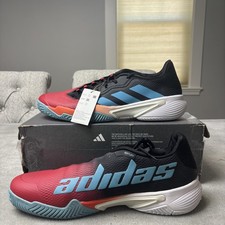Tênis Adidas Barricade M masculino 14 preto vermelho azul HQ8414 quadra de salto comprar usado  Enviando para Brazil