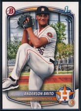Papel de beisebol Anderson Brito 2025 Bowman Prospects RC #BP-98 ASTROS comprar usado  Enviando para Brazil
