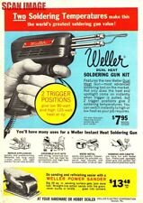 1960 advert weller for sale  SIDCUP