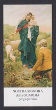 Cartão sagrado de la Virgin de la Guarda santino imagem pieuse Estampa comprar usado  Enviando para Brazil