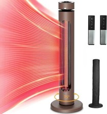 Aquecedor infravermelho portátil externo 1500W 8 níveis de calor impermeável pátio deck quente comprar usado  Enviando para Brazil