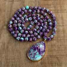 Boho purple pendant for sale  Riverside