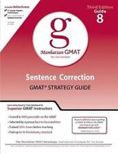 Sentence correction gmat for sale  Montgomery