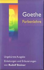 Goethe farbenlehre bde gebraucht kaufen  Landshut