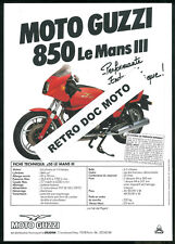 Prospectus moto guzzi d'occasion  Rochefort