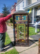 stained glass roundels for sale  Richmond