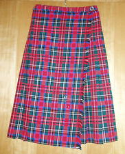 Kilt schottenrock rot gebraucht kaufen  Sandberg