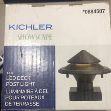 Iluminação externa Kichler Showscape LED deck poste luz 12V comprar usado  Enviando para Brazil