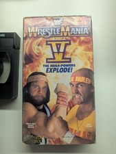 Wwf wrestlemania vhs for sale  Anoka