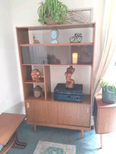 Teak 70s wall for sale  BARNSLEY