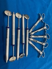 Lote de 10 peças instrumentos odontológicos Hu Friedy 5 seringas 5 espelhos bucais comprar usado Lote de 10 peças instrumentos odontológicos Hu Friedy 5 seringas 5 espelhos bucais comprar usado  Enviando para Brazil