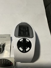 Aquecedor elétrico plug-in de cerâmica usado e TESTE 500W com controle remoto comprar usado  Enviando para Brazil