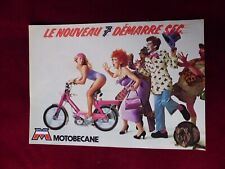 Catalogue brochure motorcycle d'occasion  Expédié en Belgium