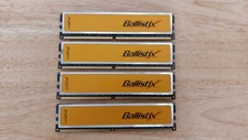 Rare crucial ballistix for sale  STOKE-ON-TRENT