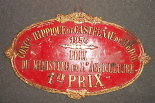 Plaque concours hippique d'occasion  France