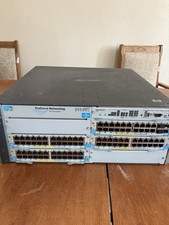 Switch HP ProCure E5406 zl J8697A com 1x J8726A 3x 8702A 1x J8705A., usado comprar usado  Enviando para Brazil