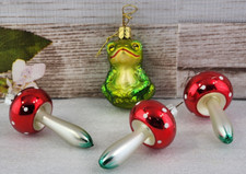 Glass ornaments frog for sale  Peoria