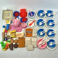 Lote de prato vintage Fisher Price diversão com comida brincar cozinha diversos colecionadores comprar usado  Enviando para Brazil