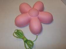 Luminária de parede infantil Ikea Smila Blomma luz noturna rosa flor 14” #2 comprar usado  Enviando para Brazil