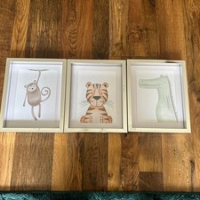 Set framed animal for sale  SWANSEA